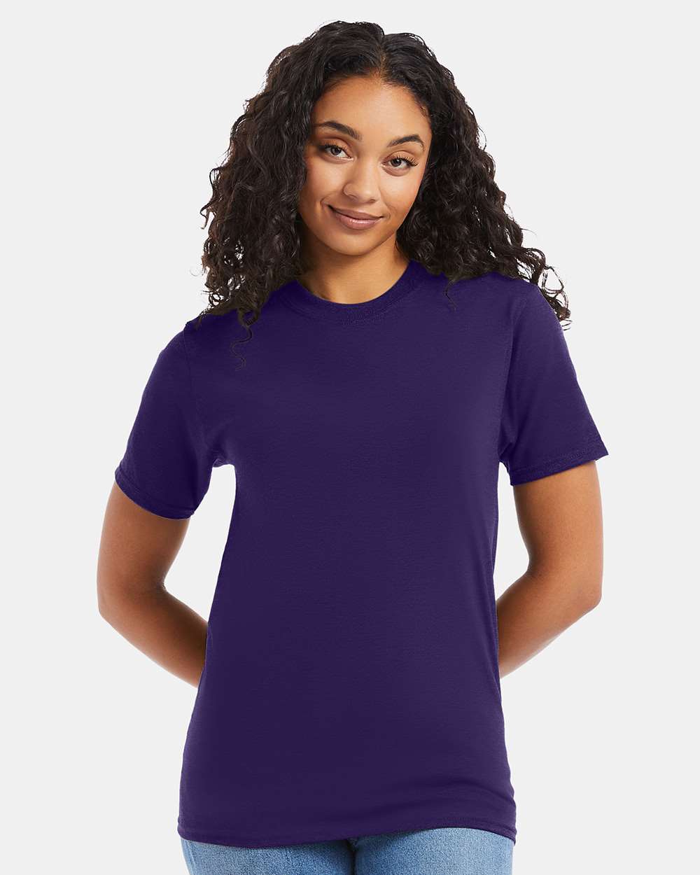 Hanes Beefy-T Heavyweight Cotton T-Shirt Unisex Relaxed Fit S-5XL