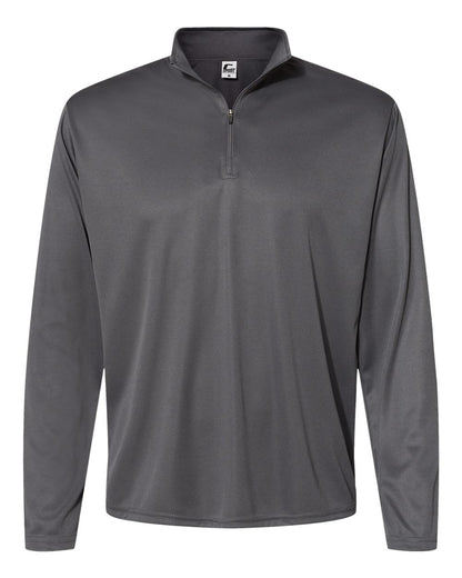 Men's Performance Quarter-Zip Pullover Moisture Wicking Athletic Top