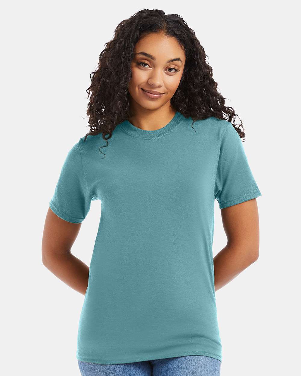 Hanes Beefy-T Heavyweight Cotton T-Shirt Unisex Relaxed Fit S-5XL