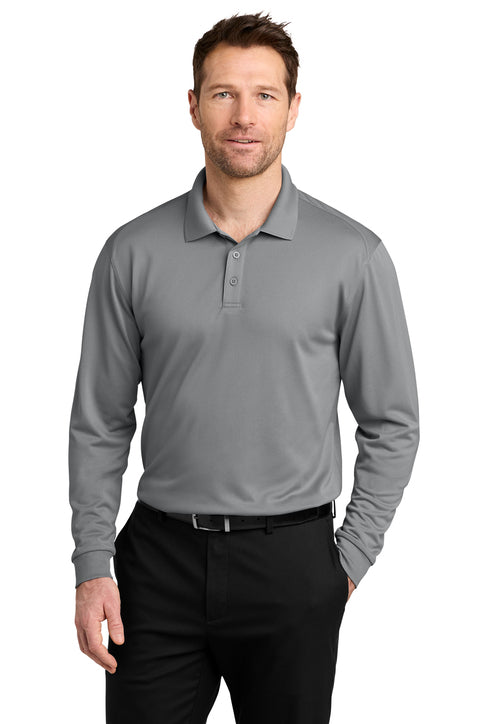 Port Authority Wearever Performance Pique Long Sleeve Polo
