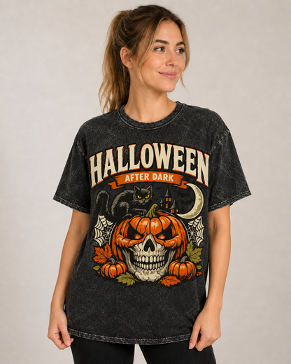 Halloween After Dark Mineral Wash Tee