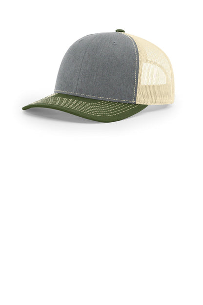 Richardson 112 Trucker Hat Snapback Mesh Back Adjustable Cap