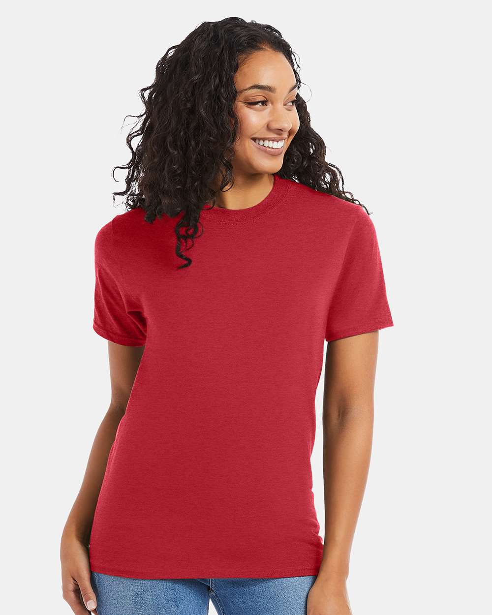 Hanes Beefy-T Heavyweight Cotton T-Shirt Unisex Relaxed Fit S-5XL