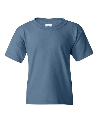 Classic youth cotton T-shirt. Sizes XS–XL.