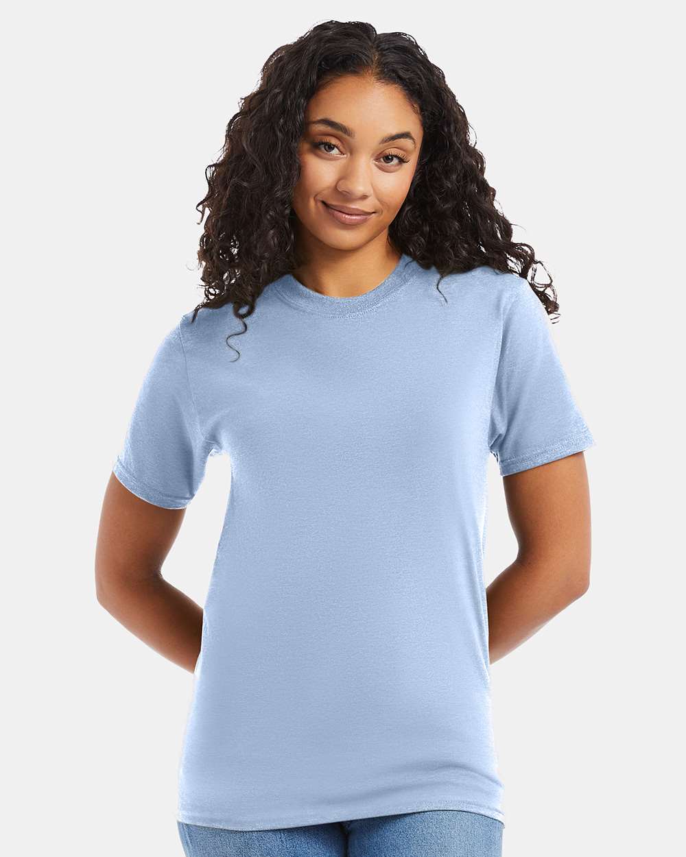 Hanes Beefy-T Heavyweight Cotton T-Shirt Unisex Relaxed Fit S-5XL