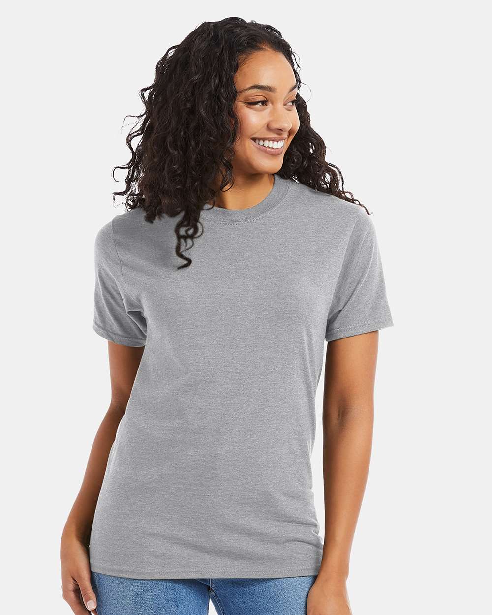 Hanes Beefy-T Heavyweight Cotton T-Shirt Unisex Relaxed Fit S-5XL