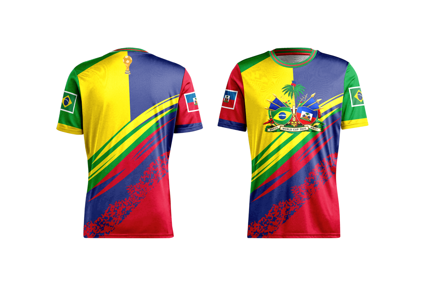 Brazil x Haiti Pride 2026 Fusion Soccer Jersey – Limited Edition