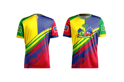 Brazil x Haiti Pride 2026 Fusion Soccer Jersey – Limited Edition