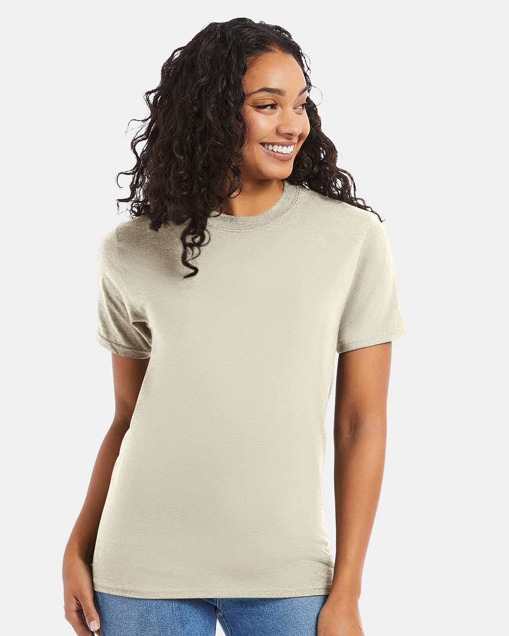 Hanes Beefy-T Heavyweight Cotton T-Shirt Unisex Relaxed Fit S-5XL