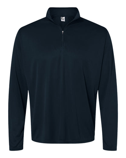 Men's Performance Quarter-Zip Pullover Moisture Wicking Athletic Top