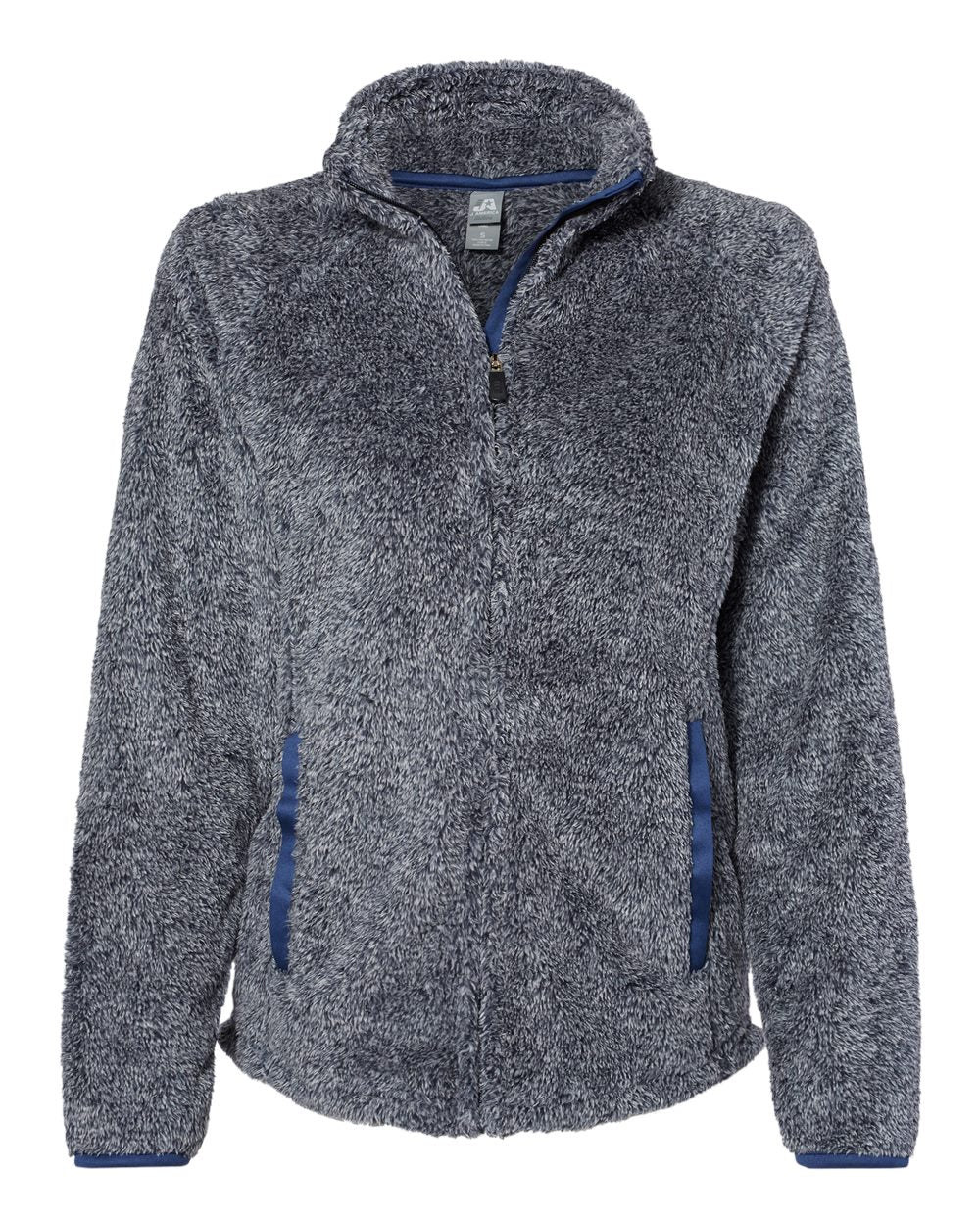 J. America Women’s Frosty Sherpa Full-Zip Jacket Shag Fleece S-M