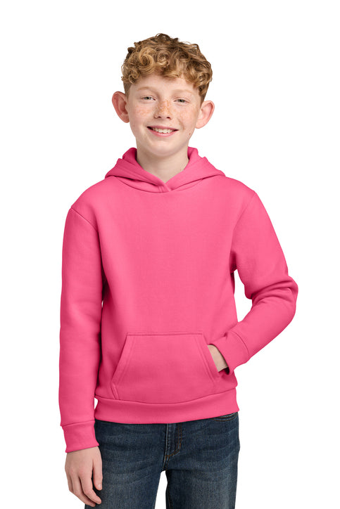 Port & Co Youth Easy Fleece Pullover Hoodie Lightweight XS-XL