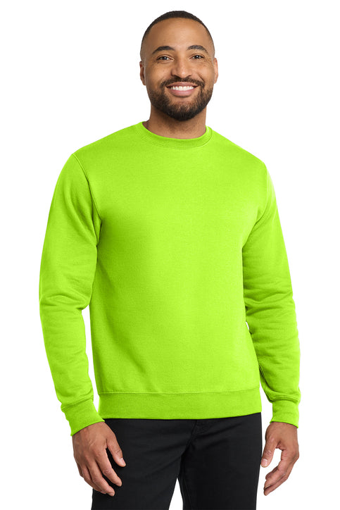 Port & Co Unisex Core Fleece Crewneck Sweatshirt S-4XL