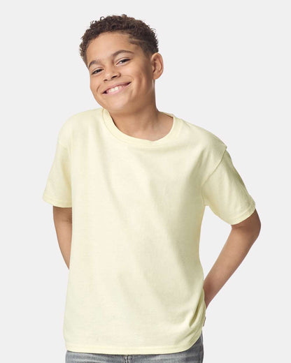 Classic youth cotton T-shirt. Sizes XS–XL.