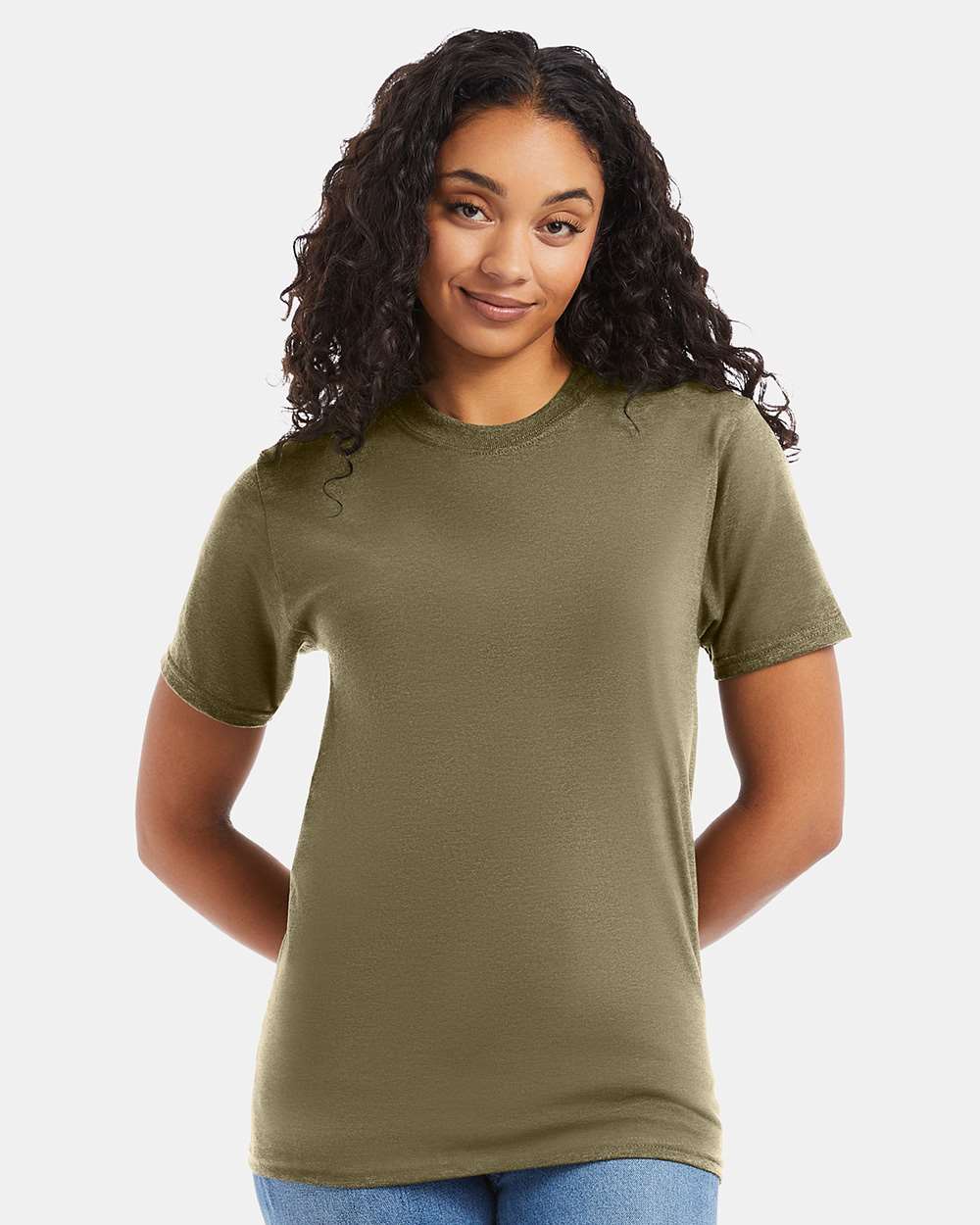 Hanes Beefy-T Heavyweight Cotton T-Shirt Unisex Relaxed Fit S-5XL