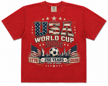 USA World Cup 2026 | 250 Years Patriotic T-Shirt