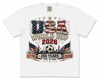 USA World Cup 2026 | 250 Years Patriotic T-Shirt
