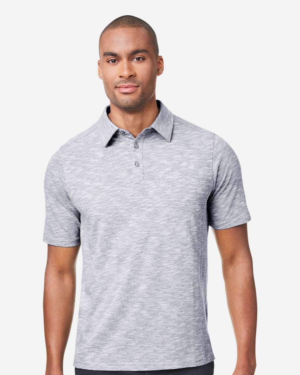 North End Men’s Eclipse Jacquard Polo Performance Shirt S-5XL