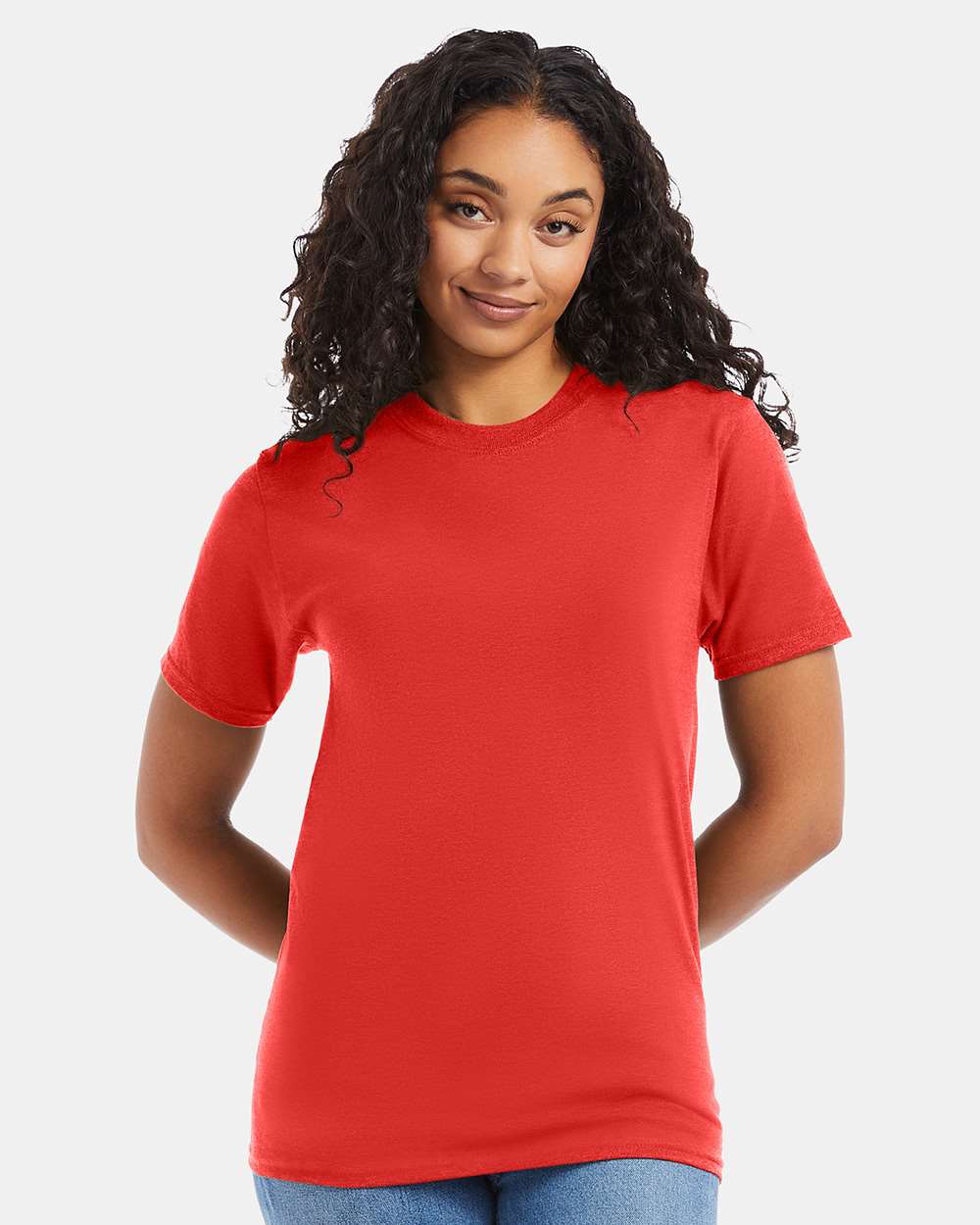 Hanes Beefy-T Heavyweight Cotton T-Shirt Unisex Relaxed Fit S-5XL