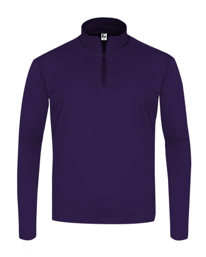 Men's Performance Quarter-Zip Pullover Moisture Wicking Athletic Top
