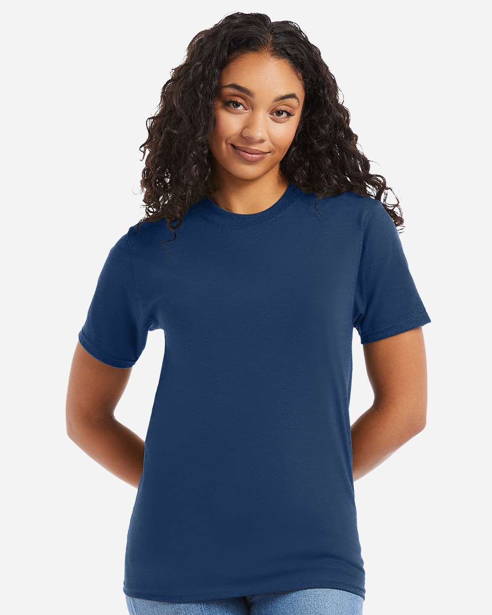 Hanes Beefy-T Heavyweight Cotton T-Shirt Unisex Relaxed Fit S-5XL