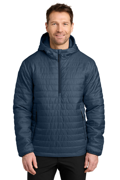 Port Authority J855 Packable Puffy Anorak – Water-Repellent Insulated Jacket