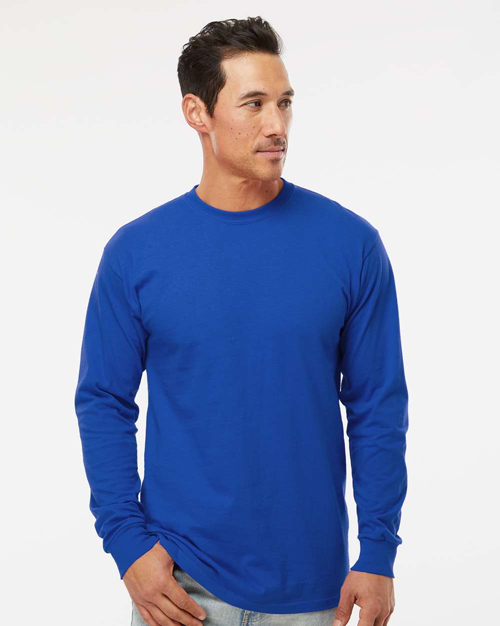 Unisex Heavyweight Cotton Long-Sleeve T-Shirt | S–3XL