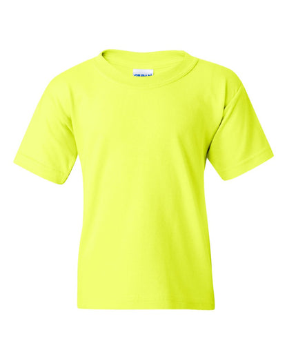 Classic youth cotton T-shirt. Sizes XS–XL.
