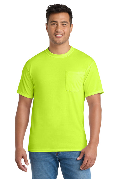 Pocket tees with chest pocket, available in adult sizes S–6XL