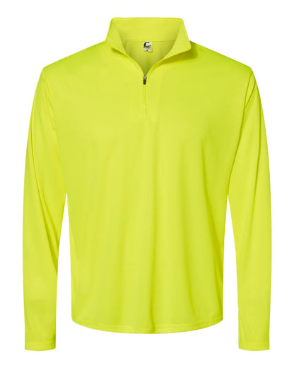 Men's Performance Quarter-Zip Pullover Moisture Wicking Athletic Top