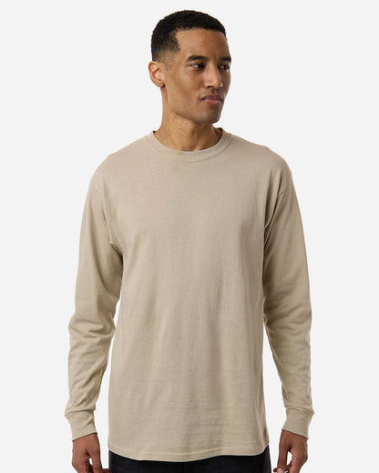 Unisex Heavyweight Cotton Long-Sleeve T-Shirt | S–3XL