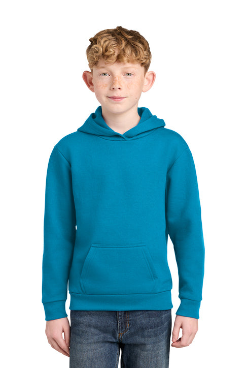 Port & Co Youth Easy Fleece Pullover Hoodie Lightweight XS-XL