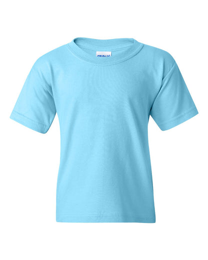 Classic youth cotton T-shirt. Sizes XS–XL.