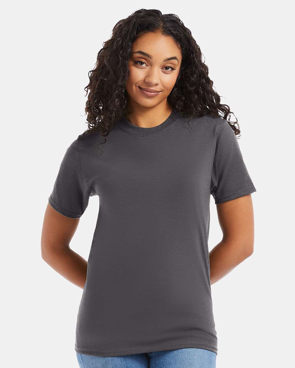 Hanes Beefy-T Heavyweight Cotton T-Shirt Unisex Relaxed Fit S-5XL
