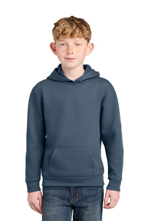 Port & Co Youth Easy Fleece Pullover Hoodie Lightweight XS-XL