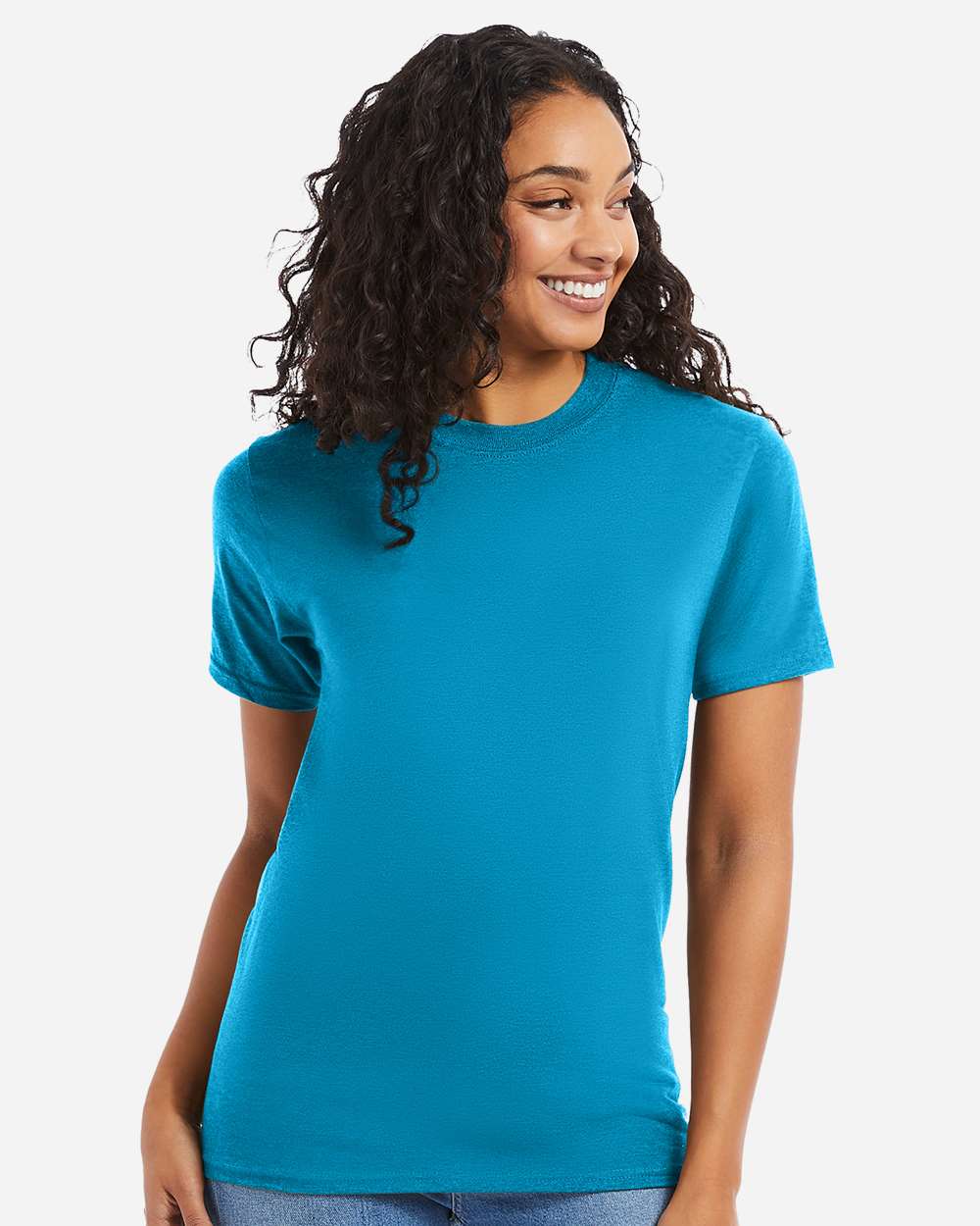 Hanes Beefy-T Heavyweight Cotton T-Shirt Unisex Relaxed Fit S-5XL
