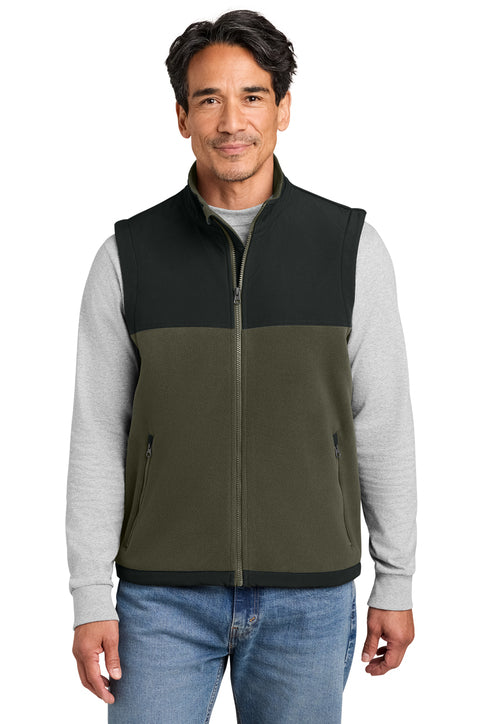 CornerStone Fleece Overlay Vest – Heavyweight Workwear Vest