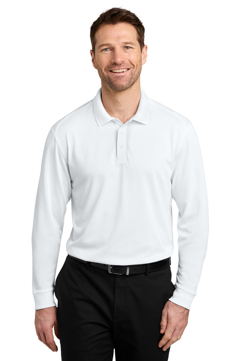 Port Authority Wearever Performance Pique Long Sleeve Polo