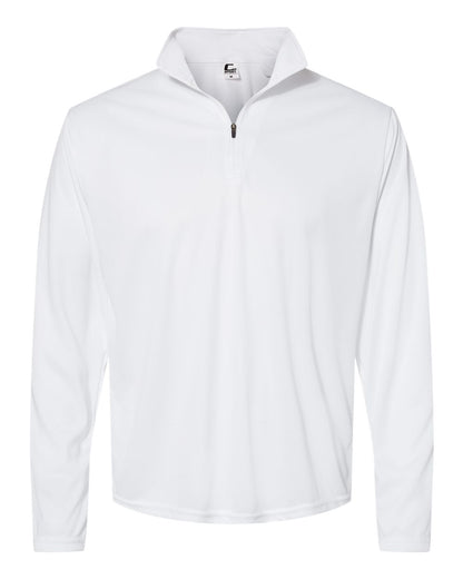 Men's Performance Quarter-Zip Pullover Moisture Wicking Athletic Top