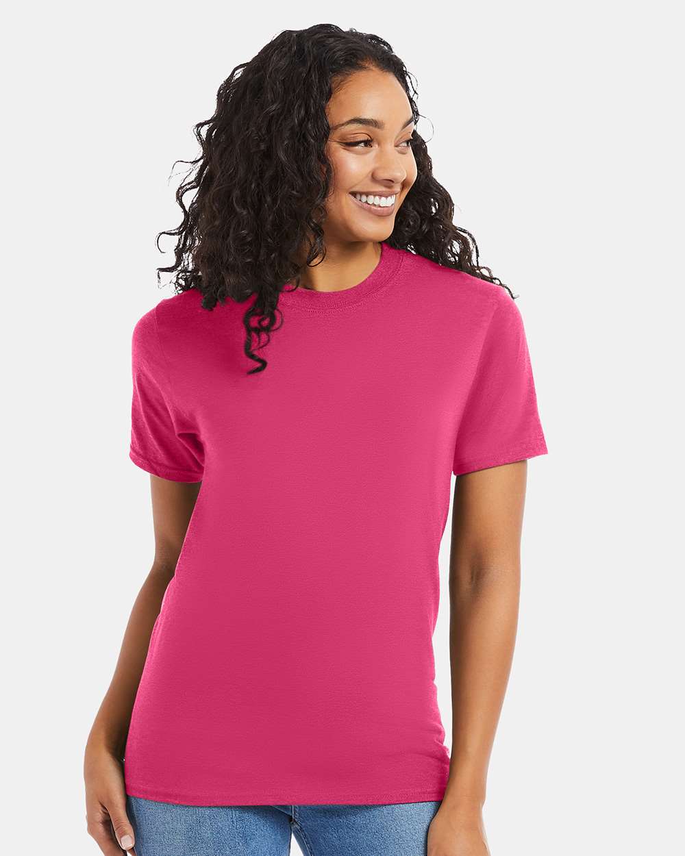 Hanes Beefy-T Heavyweight Cotton T-Shirt Unisex Relaxed Fit S-5XL