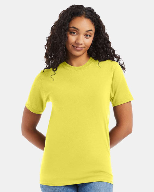 Hanes Beefy-T Heavyweight Cotton T-Shirt Unisex Relaxed Fit S-5XL