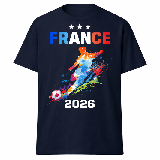 France Soccer 2026 Fan Edition Graphic T-Shirt