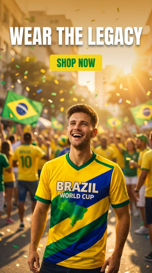 Brazil Soccer 2026 Fan Edition Jersey