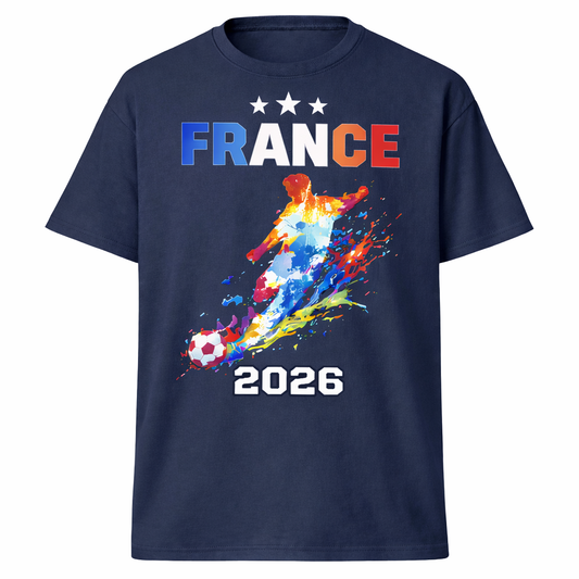 France Soccer 2026 Fan Edition Graphic T-Shirt