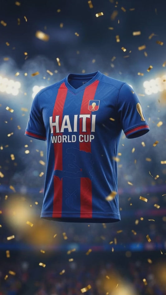 Haiti Men’s Soccer 2026 Fan Edition Jersey – Limited Edition