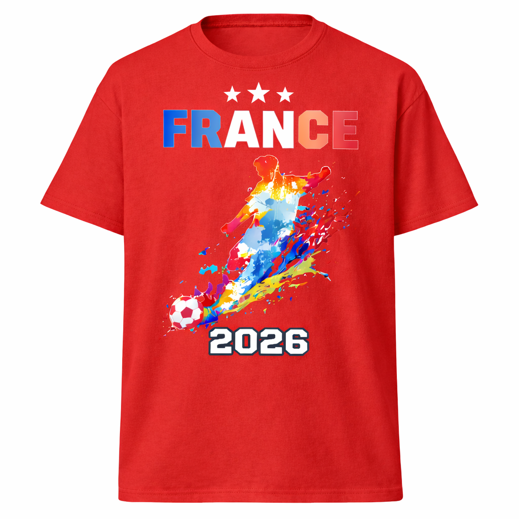 France Soccer 2026 Fan Edition Graphic T-Shirt