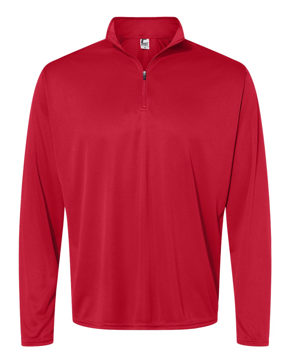 Men's Performance Quarter-Zip Pullover Moisture Wicking Athletic Top